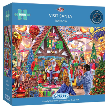 Puzzle 1000 Spotkanie ze Świętym Mikołajem